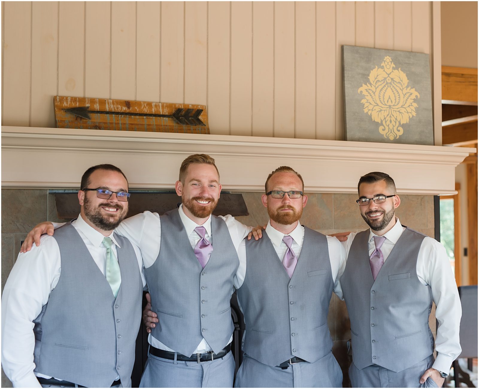 Rustic chic barn wedding 