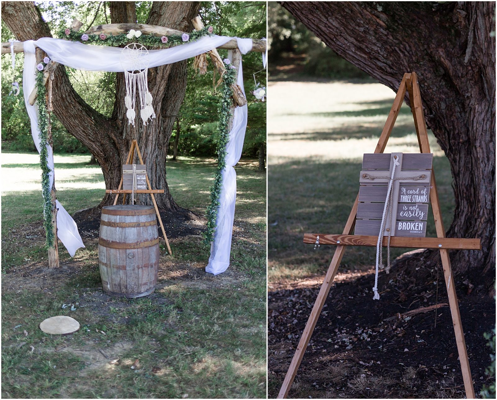 Rustic chic barn wedding 