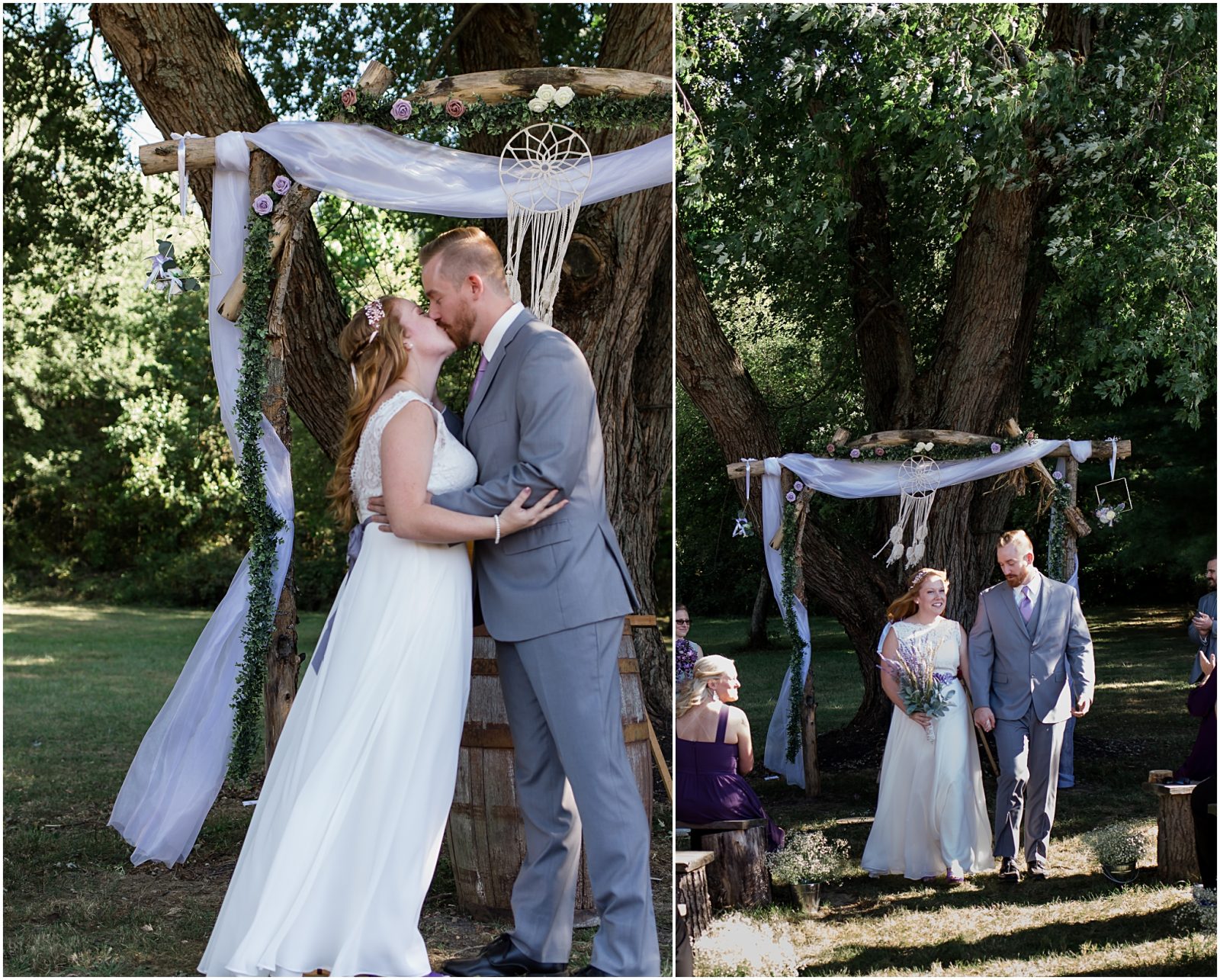 Rustic chic barn wedding 