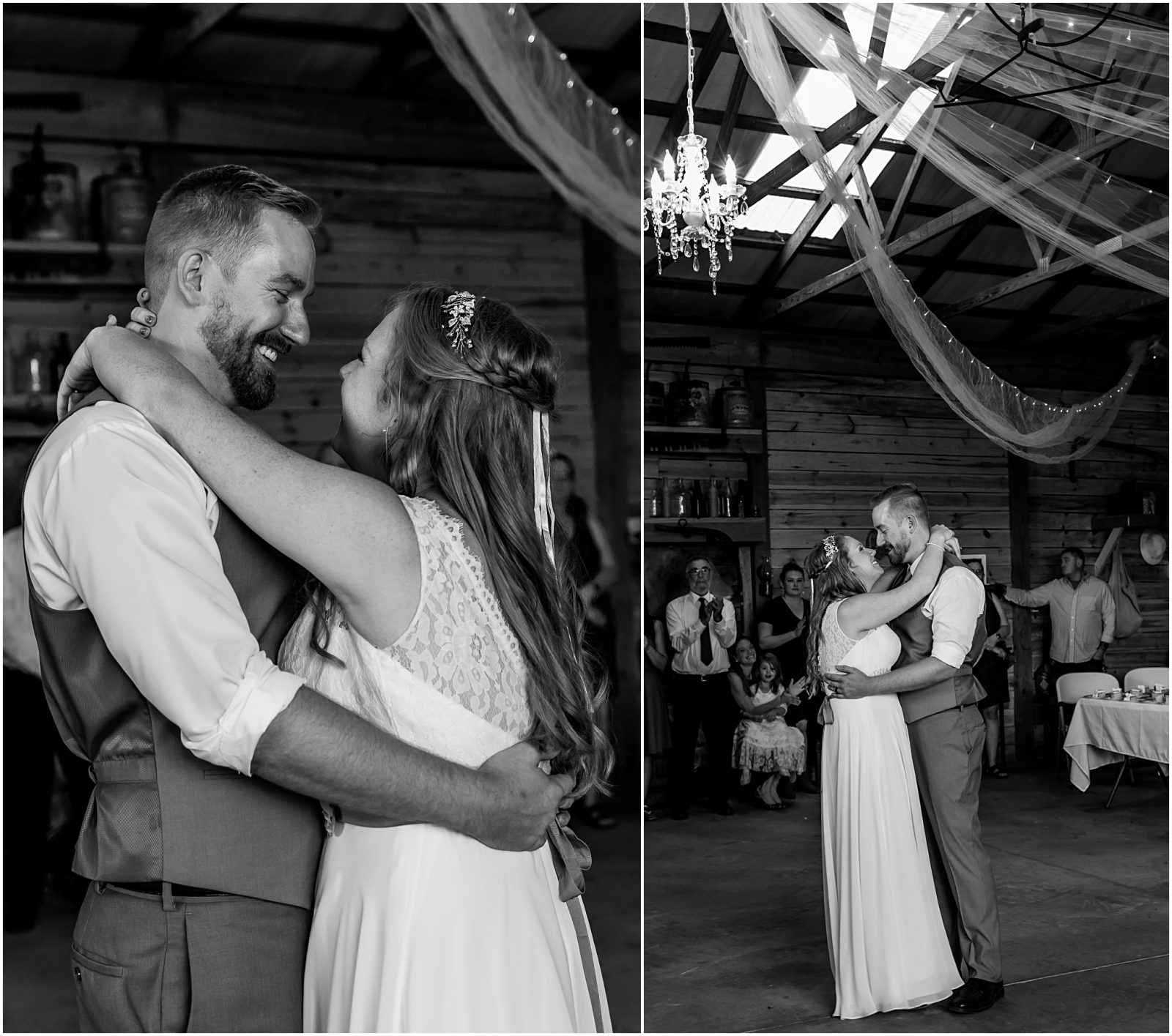 Rustic chic barn wedding 