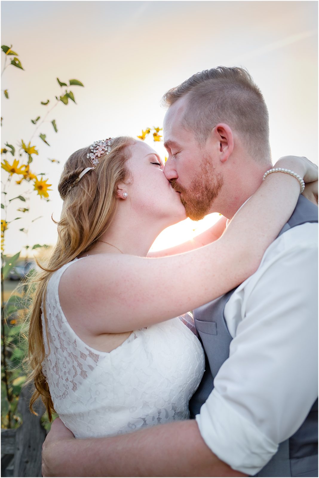 Rustic chic barn wedding 