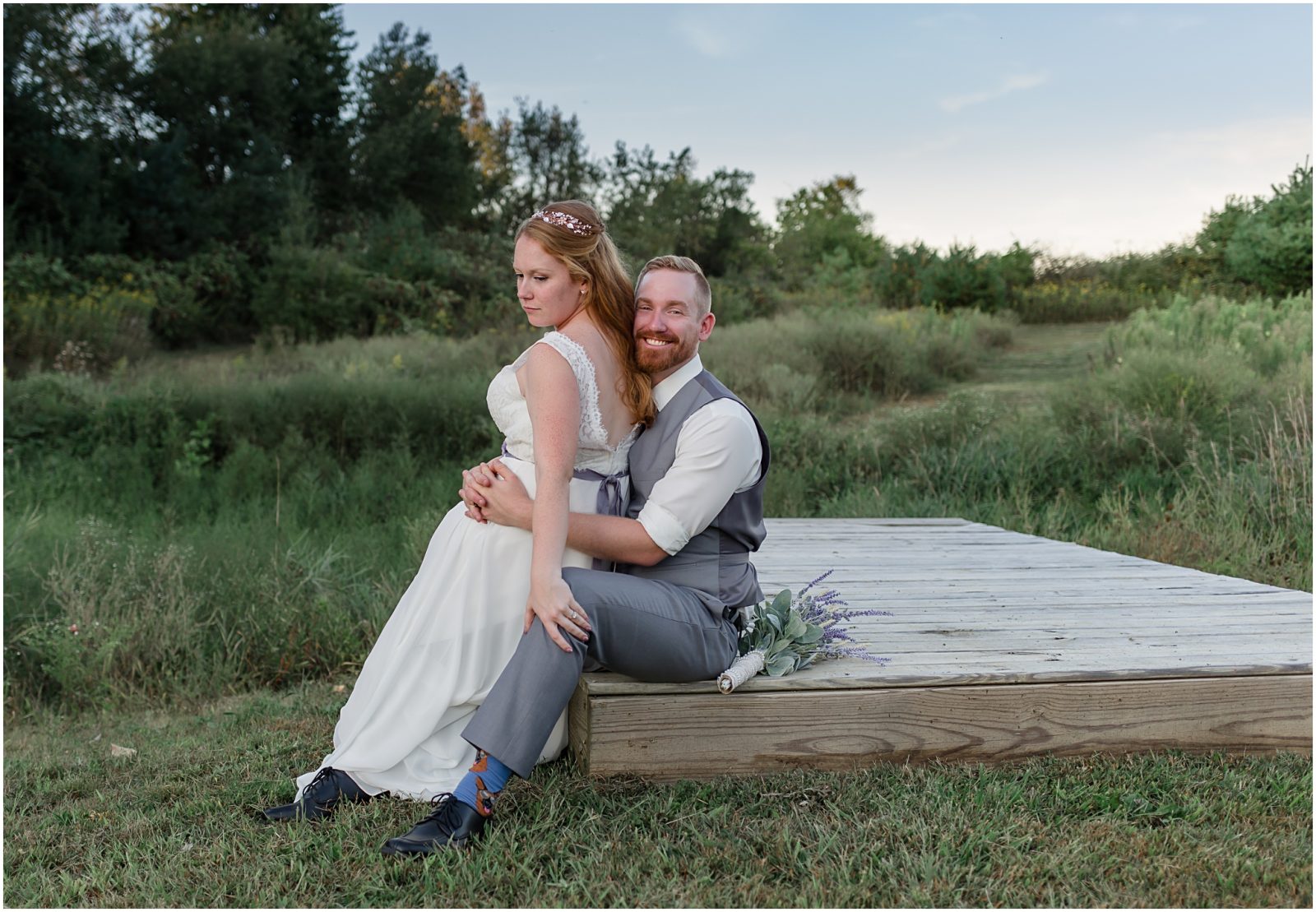 Rustic chic barn wedding 