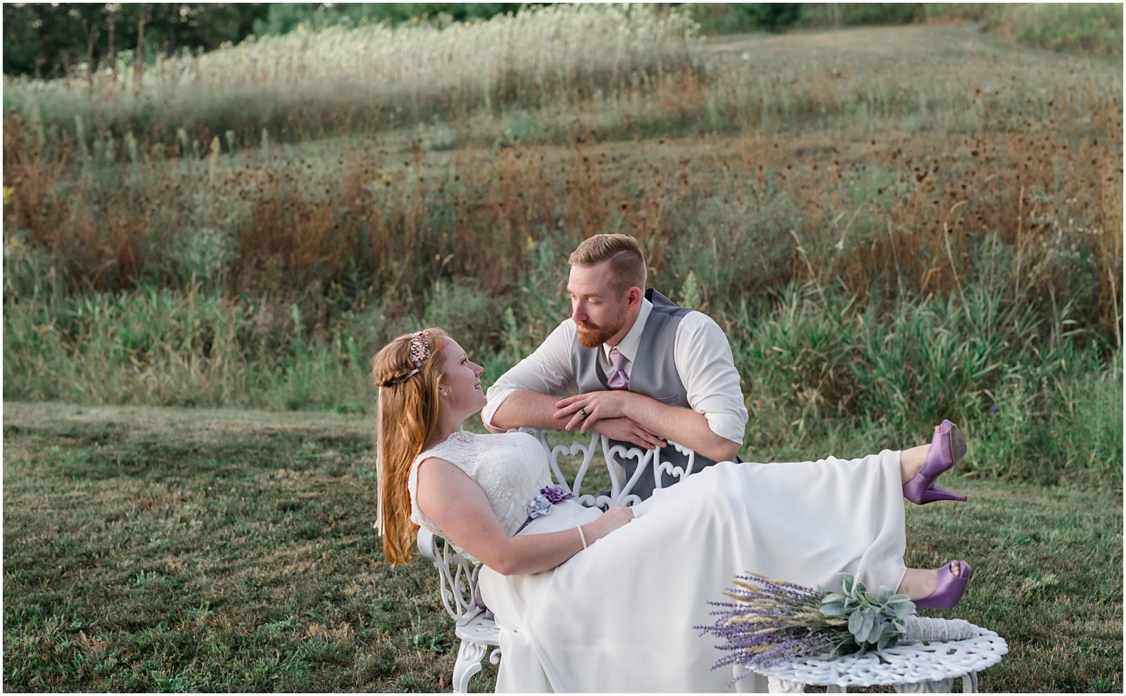 Rustic chic barn wedding 