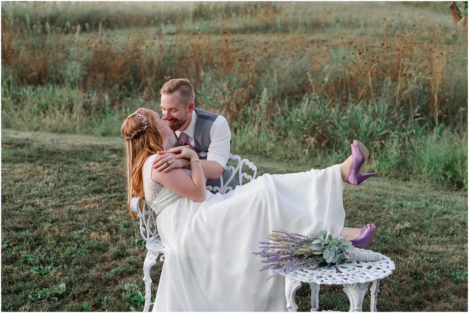 Rustic chic barn wedding 