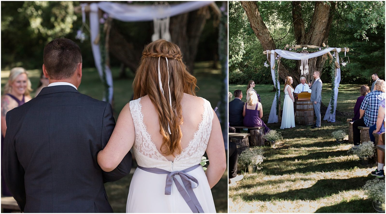 Rustic chic barn wedding 