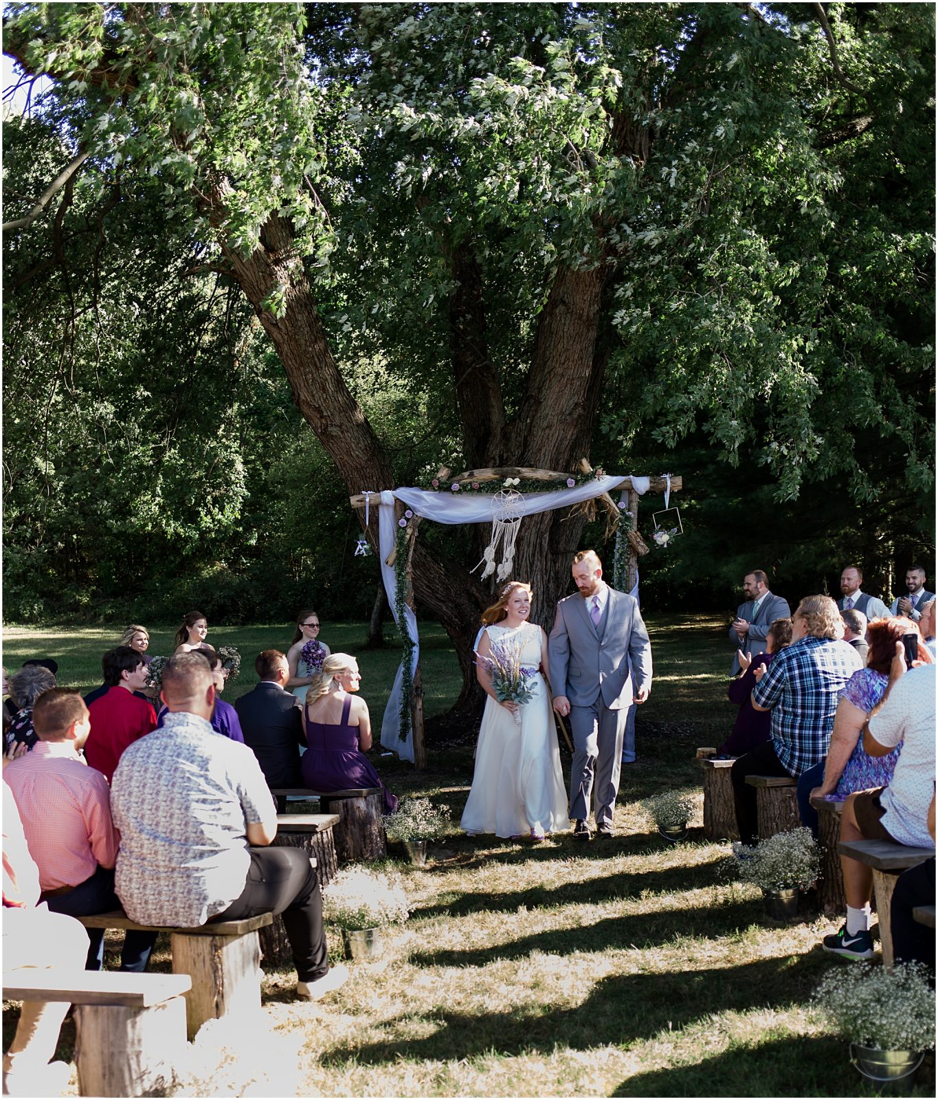 Rustic chic barn wedding 