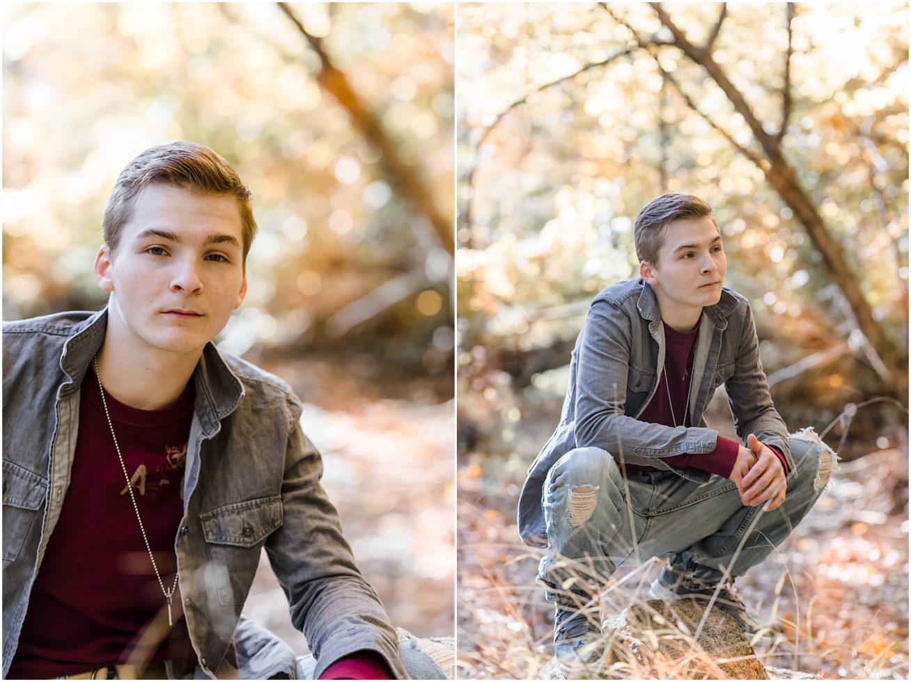 Autumn Senior session in synder park