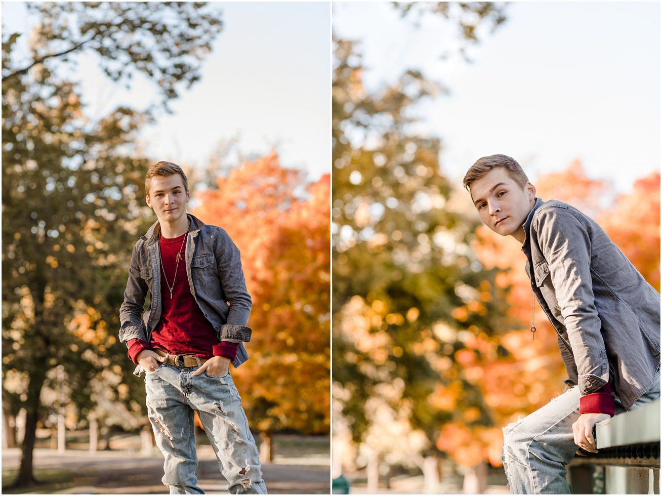 Senior session in synder park