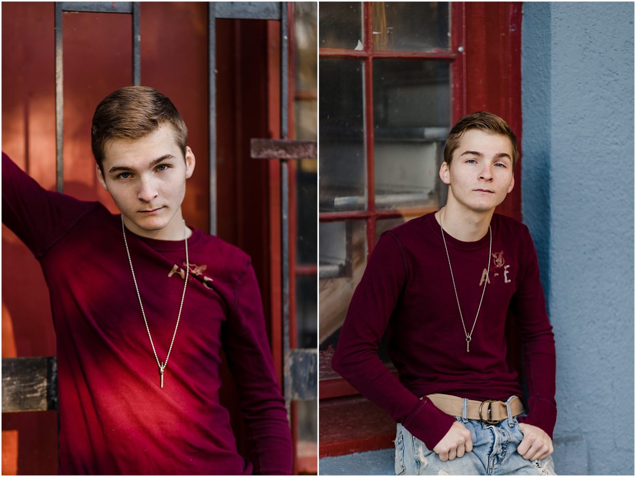 Senior session in synder park