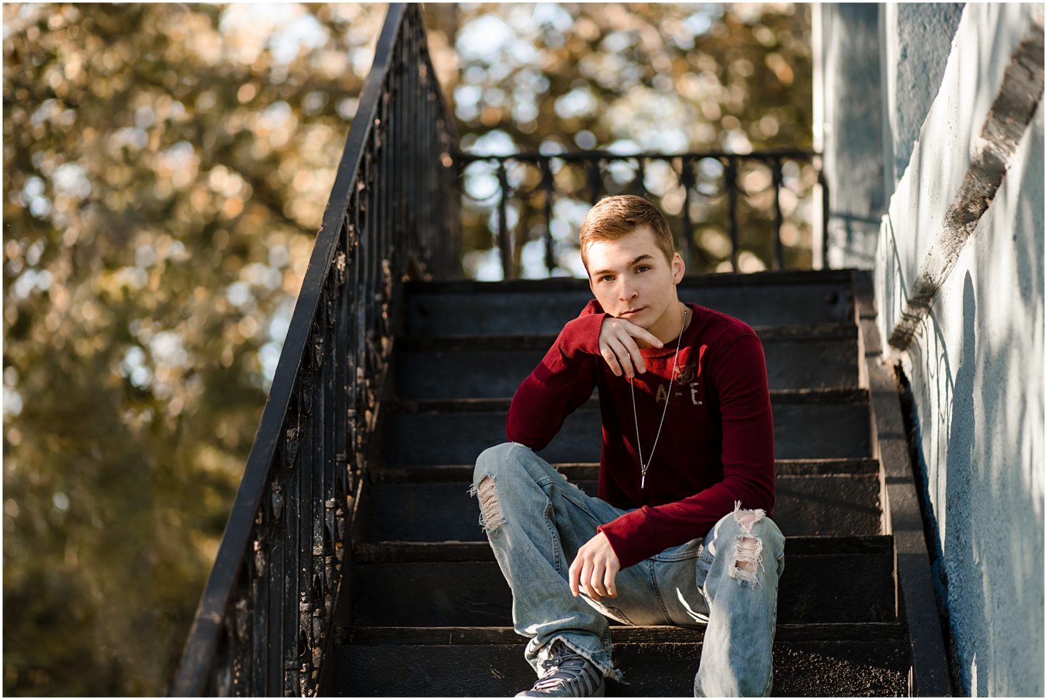 Senior session in synder park