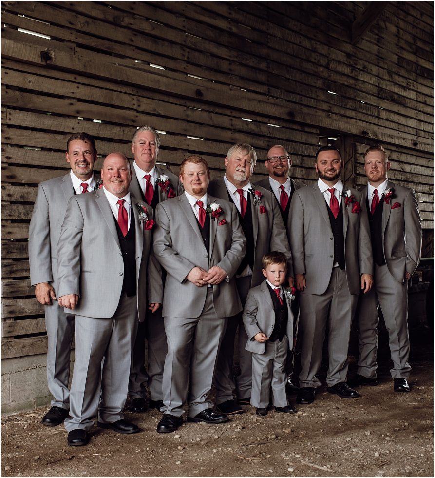 groom and groomsman