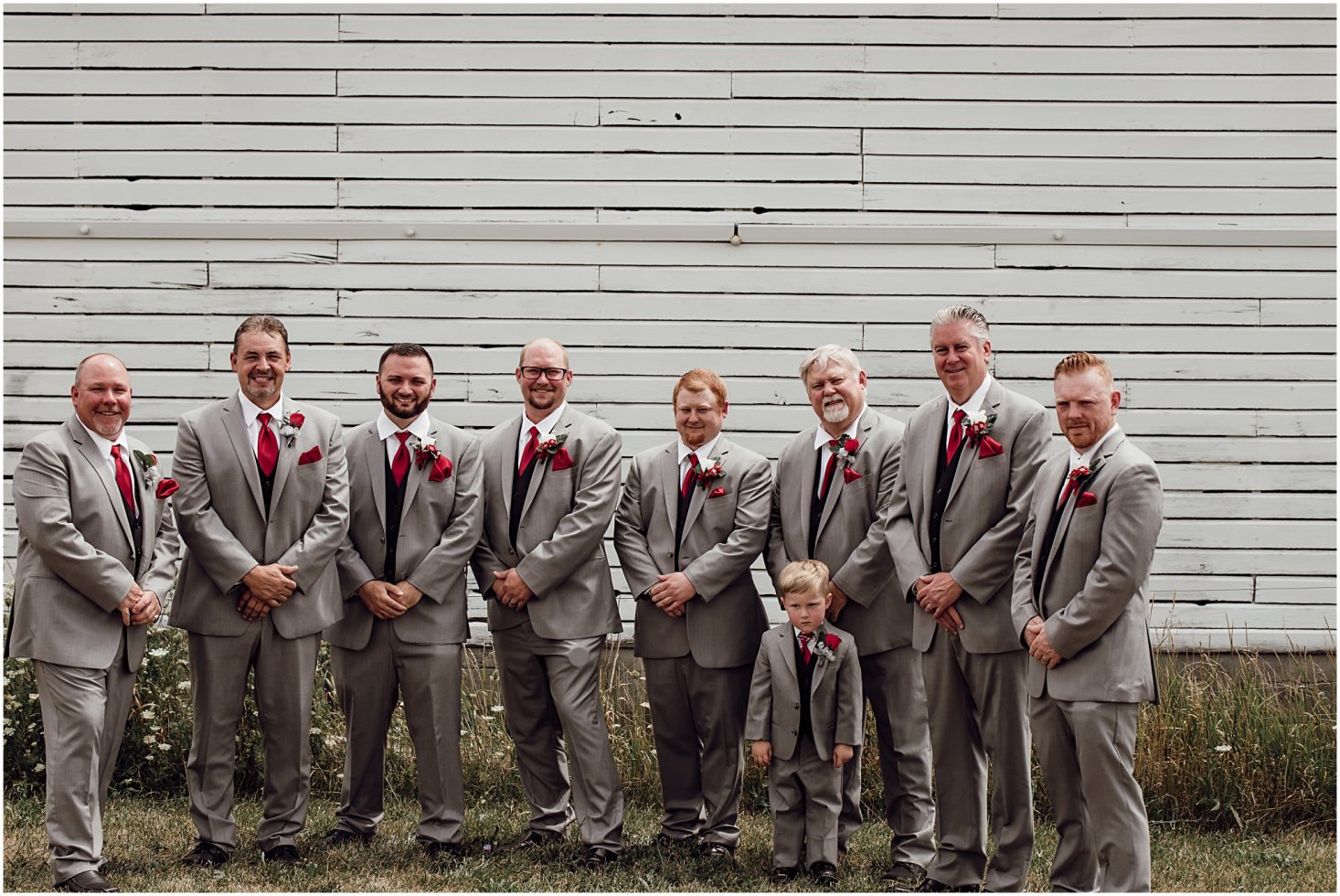 groom and groomsman