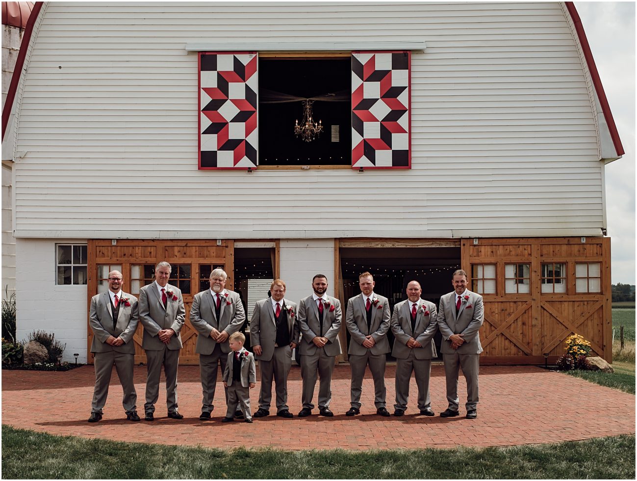 groom and groomsman