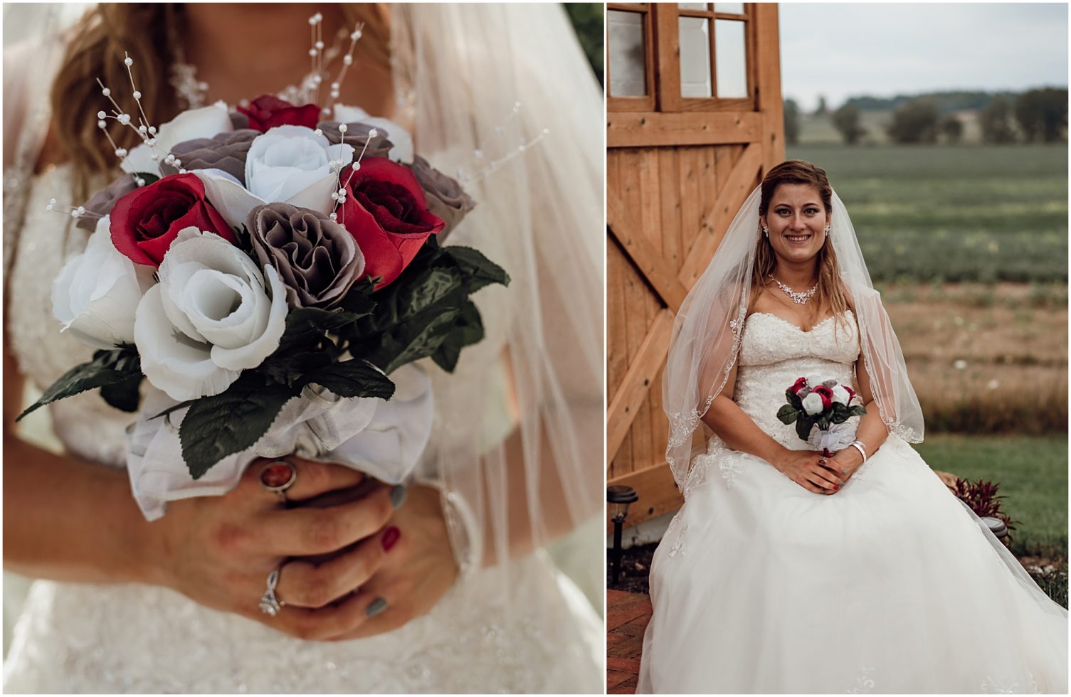 bride in wedding dress