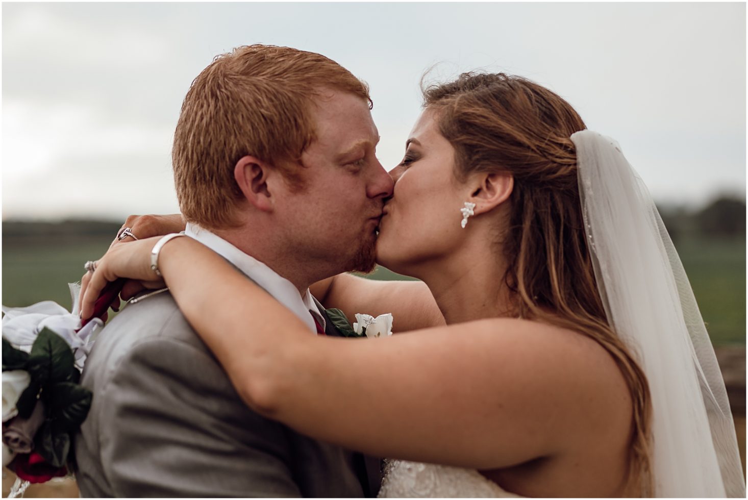 bride and groom portraits- wren farm