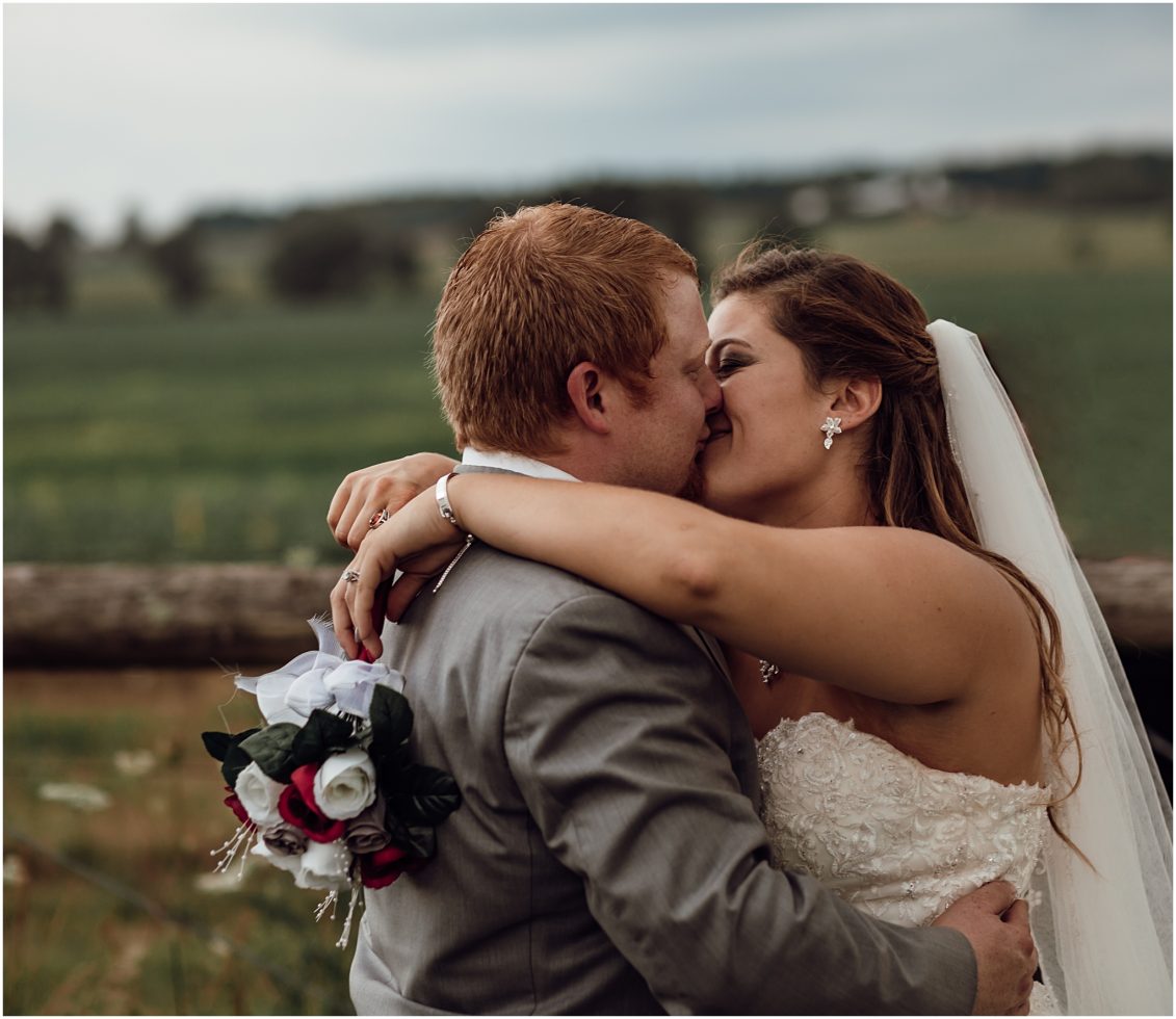 bride and groom portraits