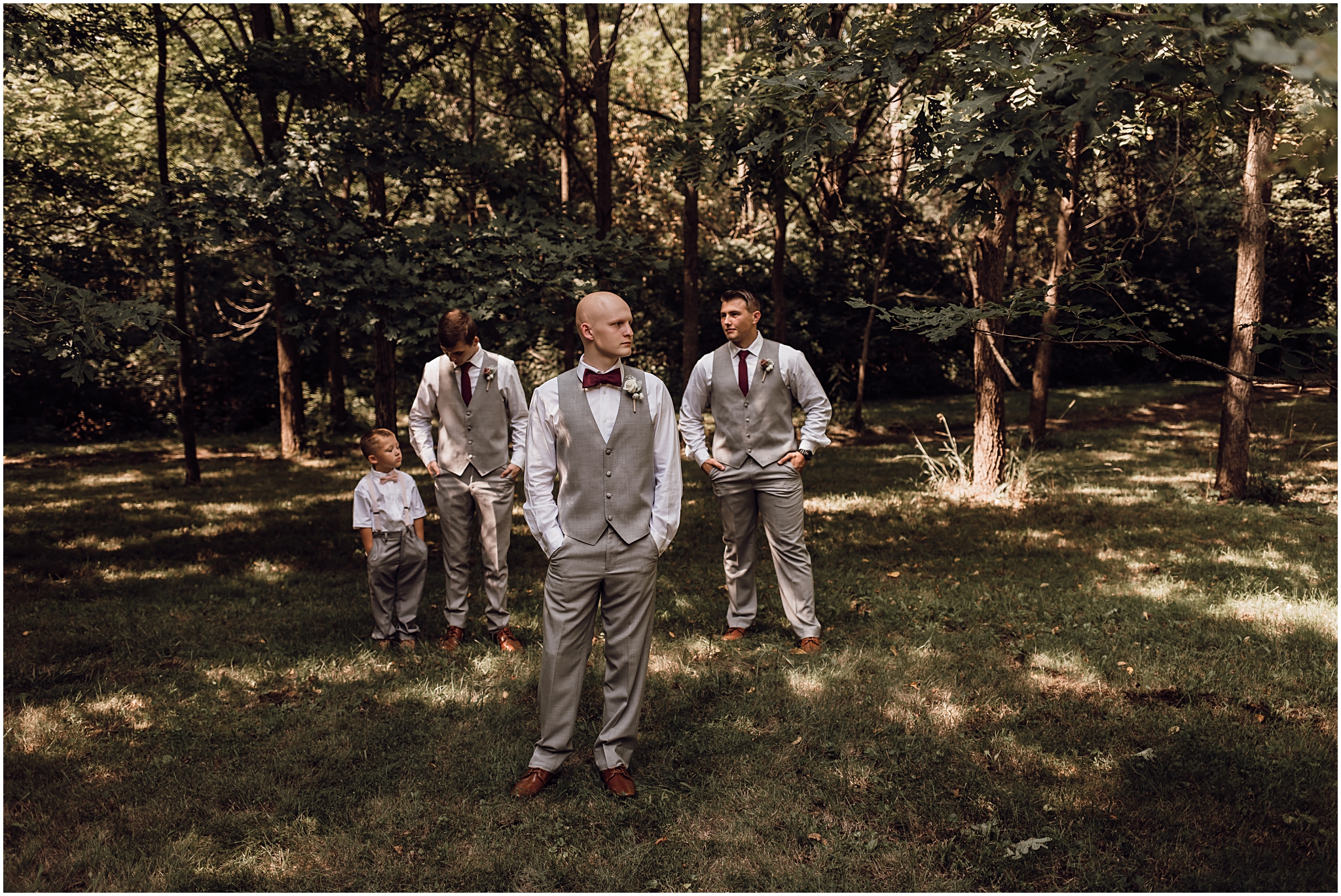 groom and groomsman