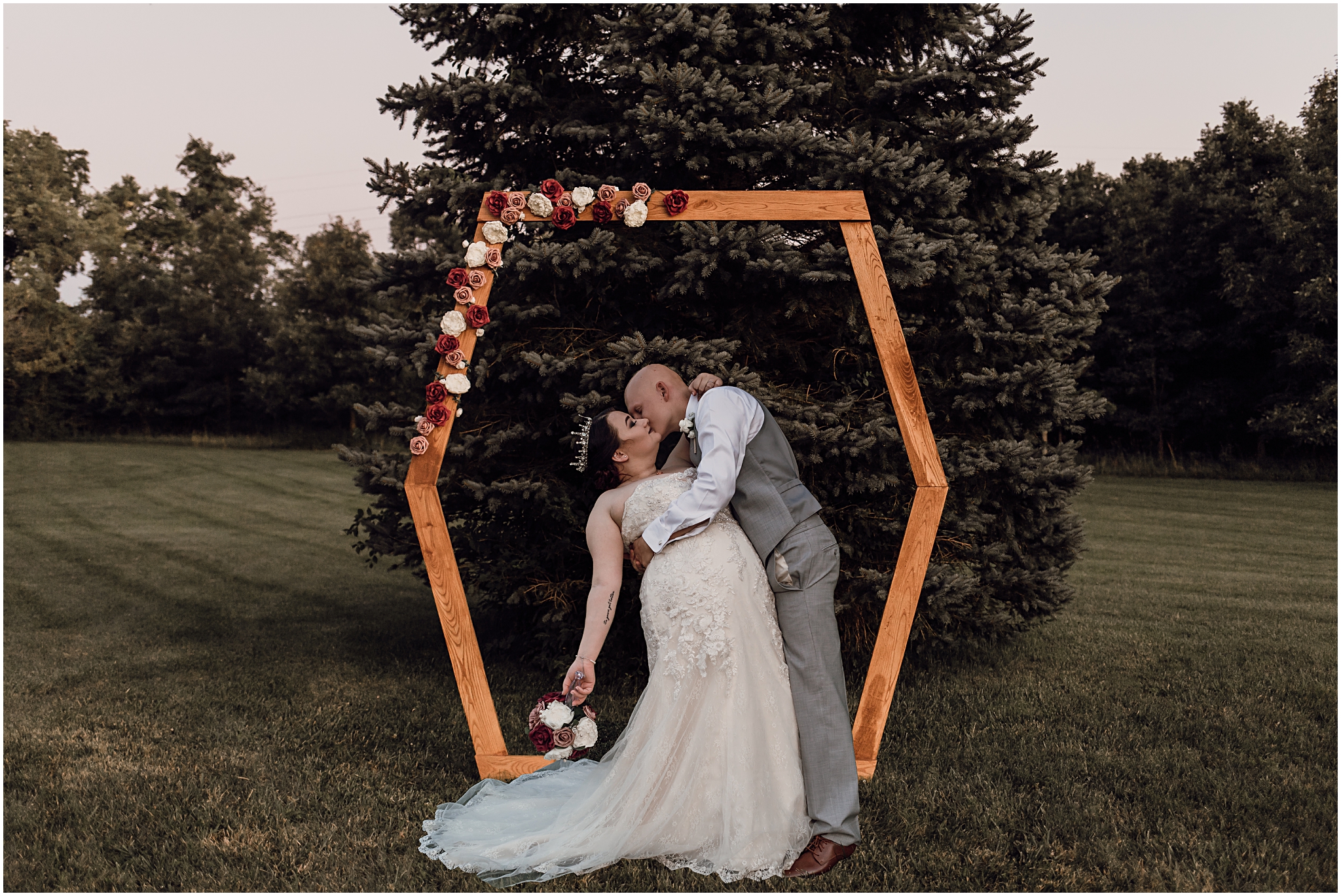 Boho Chic Barn Wedding