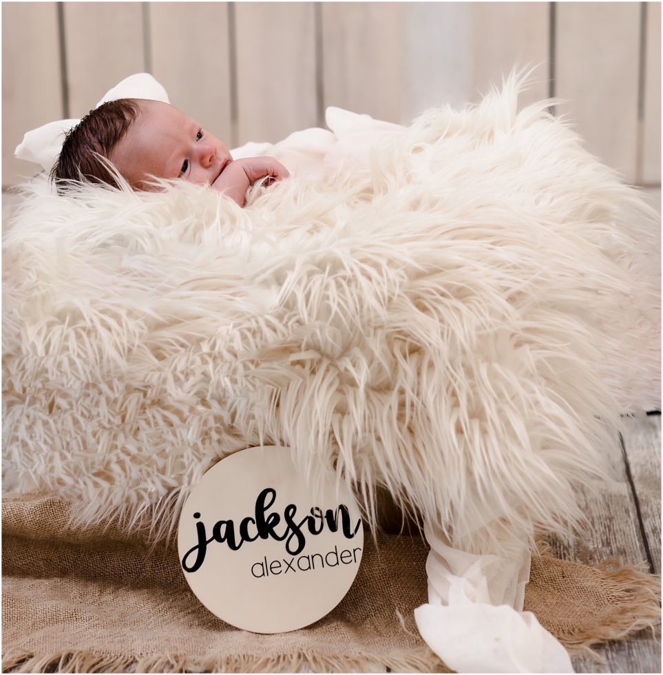 Newborn Session at White Oak's Studio