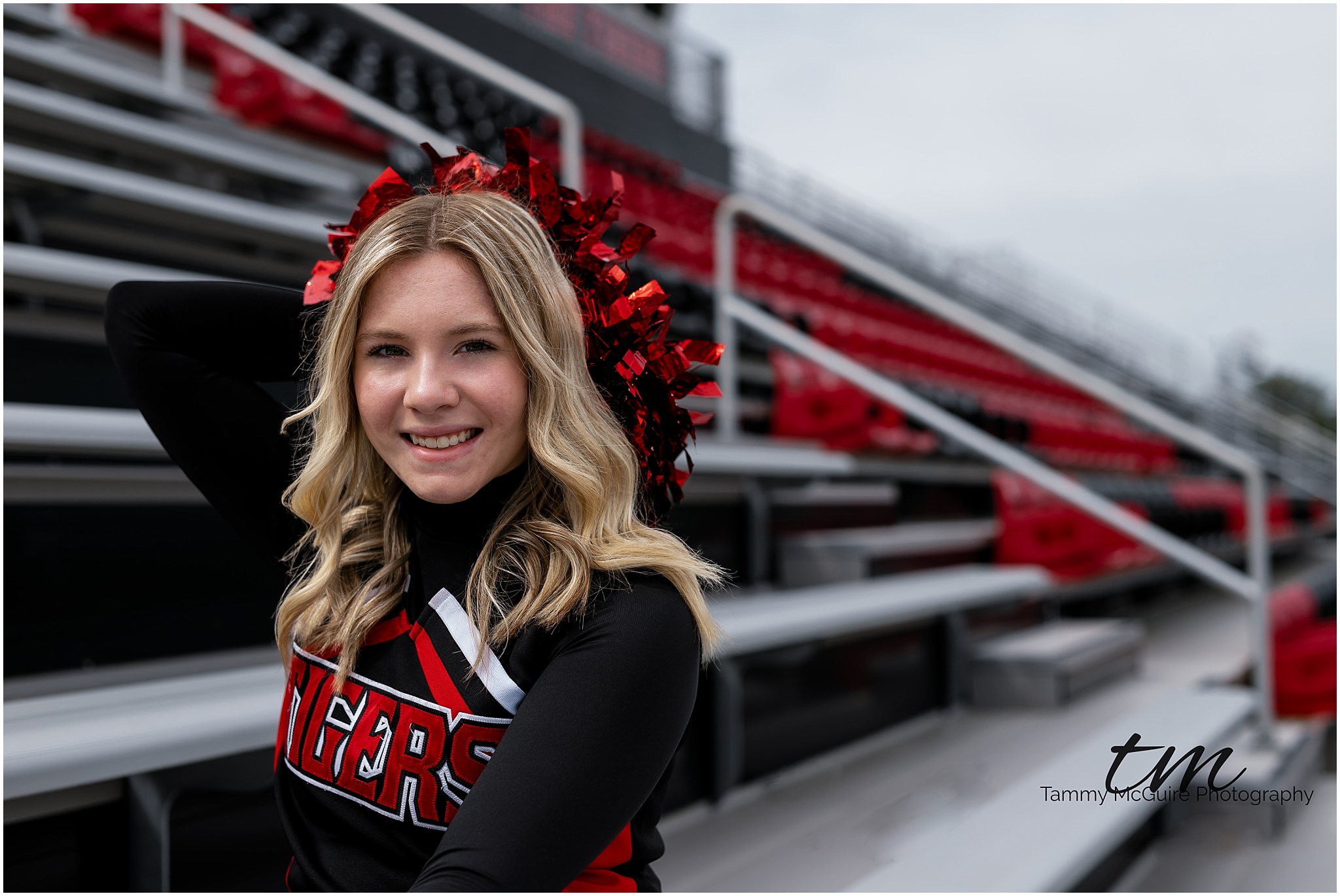 Senior cheer session