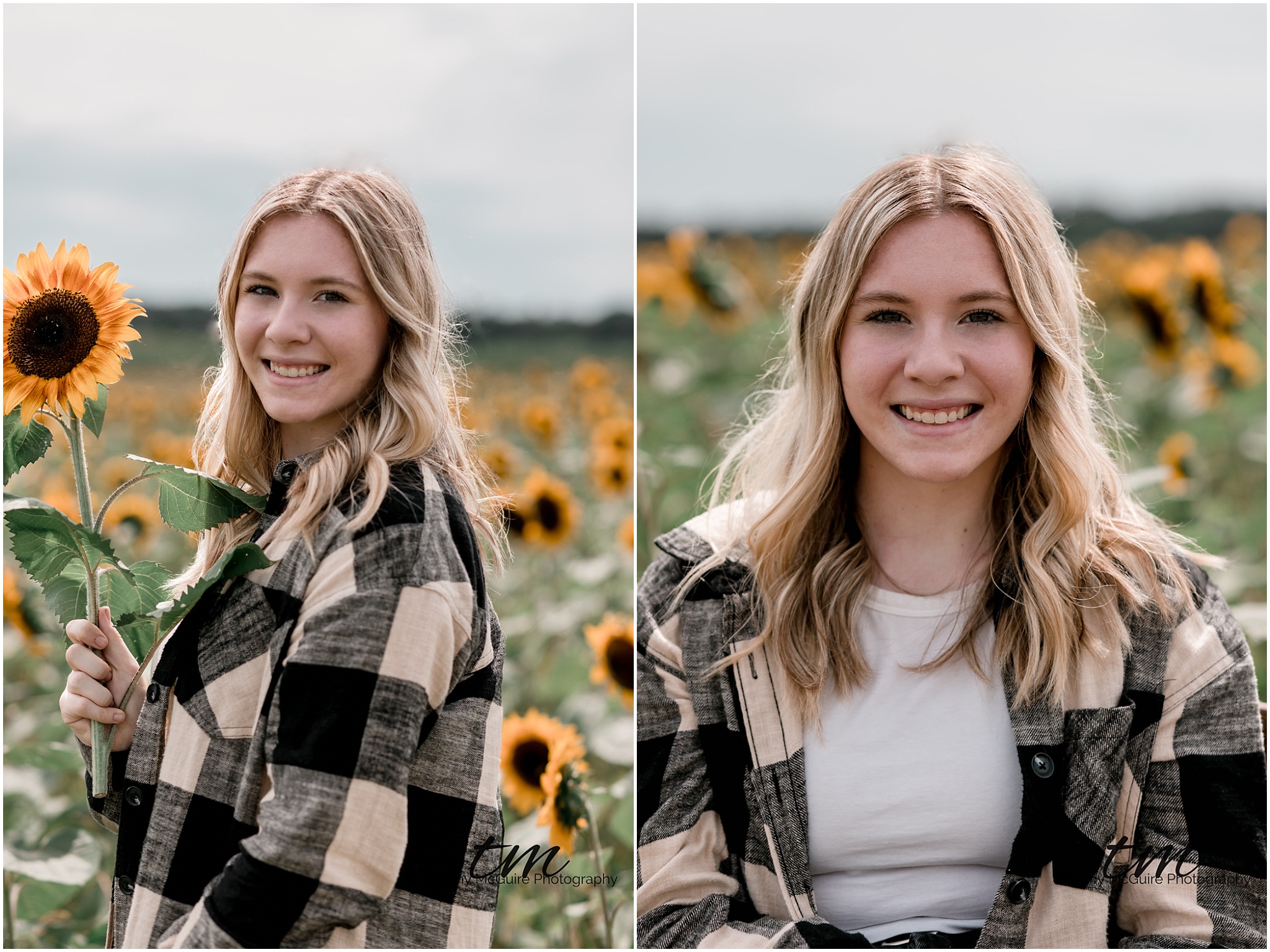 Sunflower senior session