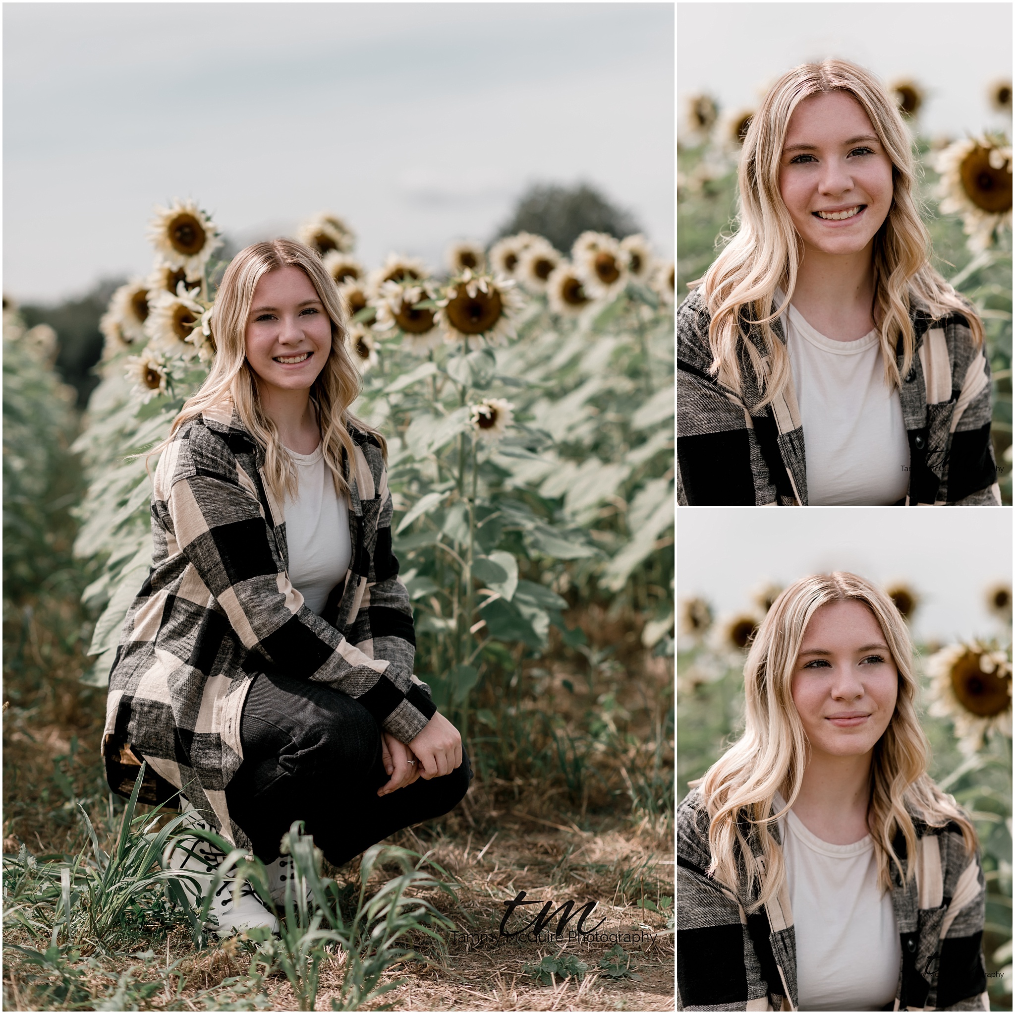 Sunflower senior session