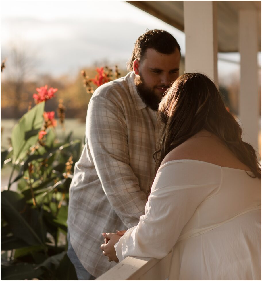 Autumn engagement session